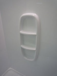 Alcove Shower Moulded Shower Wall