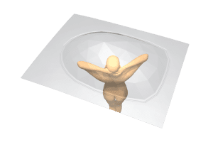 1200 x 900 Steam Stopper with person