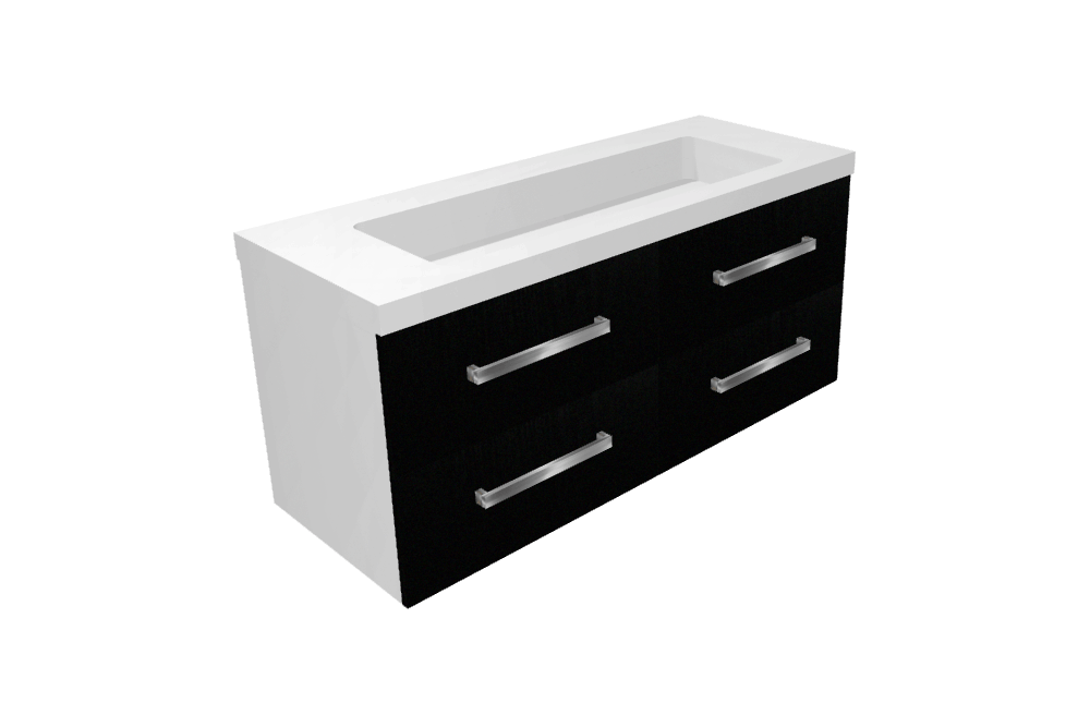 Wall Hung Vanity Strata 1200mm Wide Henry Brooks