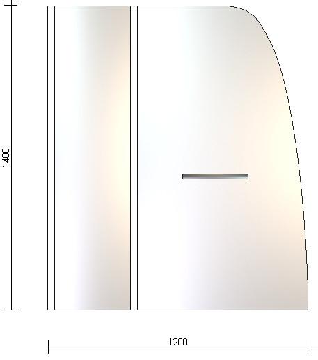 Bath Swing Door