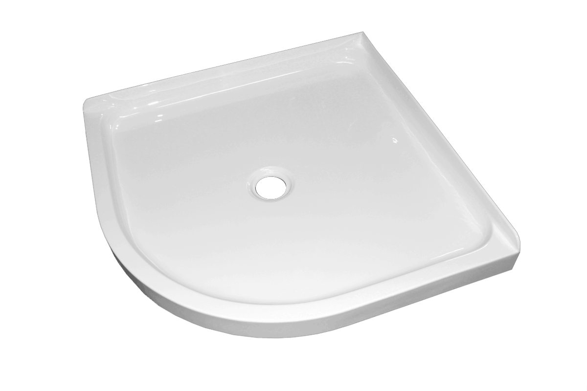 Round Curved Shower trays 900mm and 1000mm
