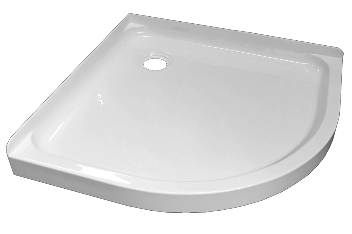 Round Curved Shower trays 900mm and 1000mm