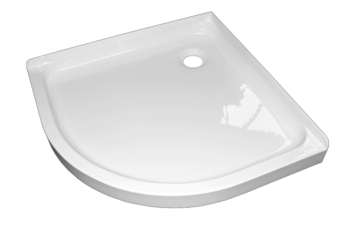 Round Curved Shower trays 900mm and 1000mm