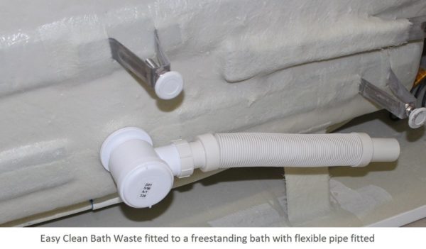 Bath Waste Easy Clean