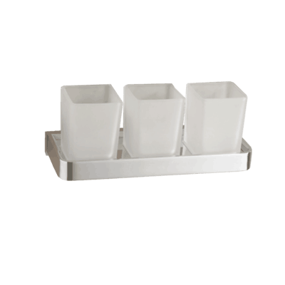 Tumbler Holder. Brontes Chrome Range