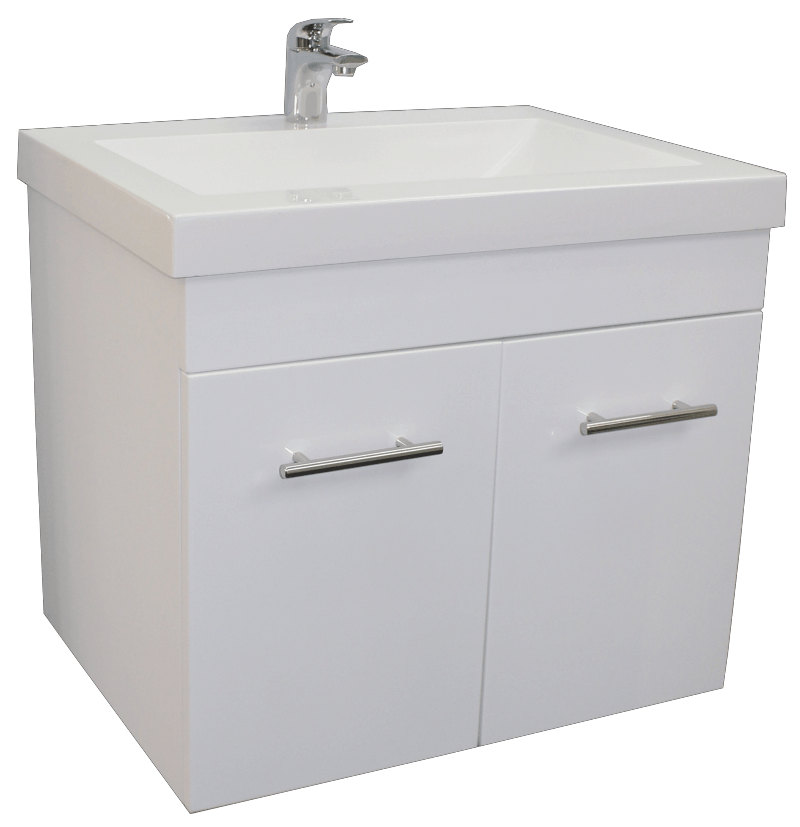 Wall Hung Vanity Albion 600mm Soft Close Drawers Henry Brooks