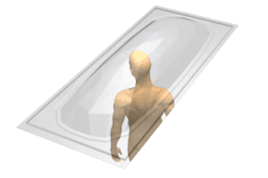 Bath Dome Steam Stopper