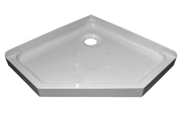 Pentagon 45 Deg Shower trays