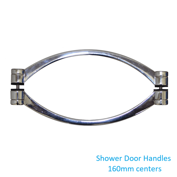 Shower door handle 160mm centers