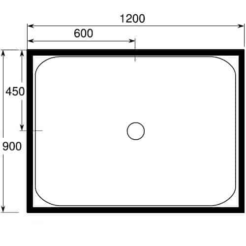 Rectangle Shower Trays