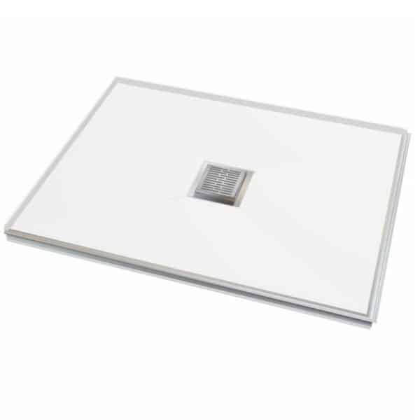 1200 x 900 left Corner Didosi Tileable shower tray STT21290L