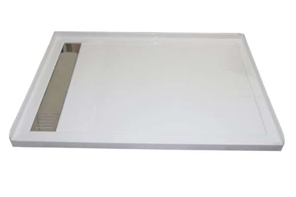 1400 x 900 urban tray with grate waste LH