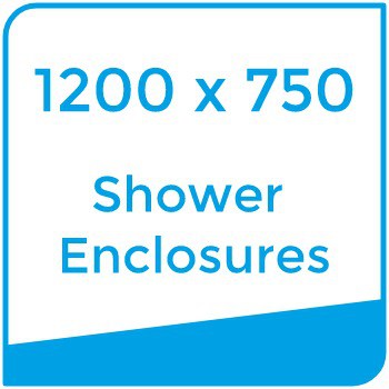 1200 x 750 rectangle shower enclosures