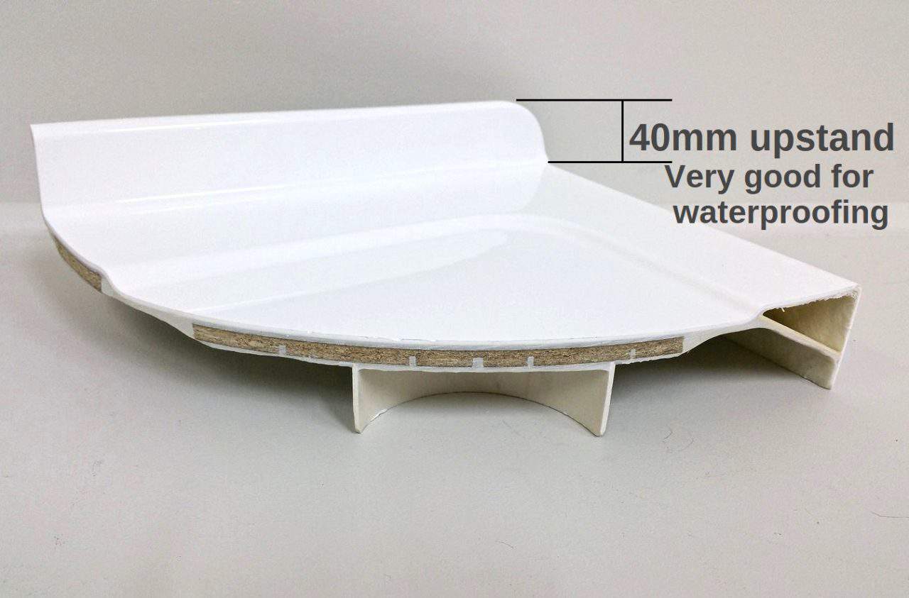 Importance of Shower Tray Upstands Henry Brooks Bathrooms