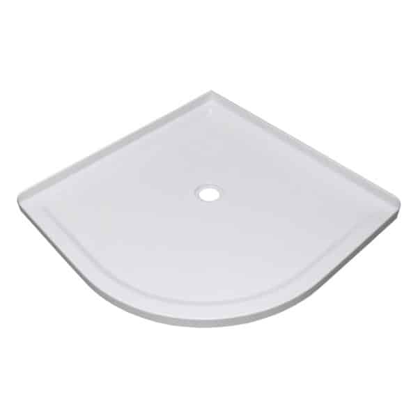 1m Center waste Collesium low profile shower tray