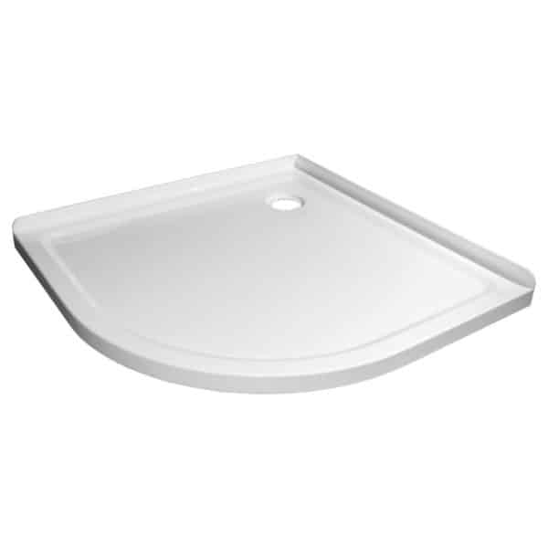 1m Rear waste Collesium low profile shower tray view 3