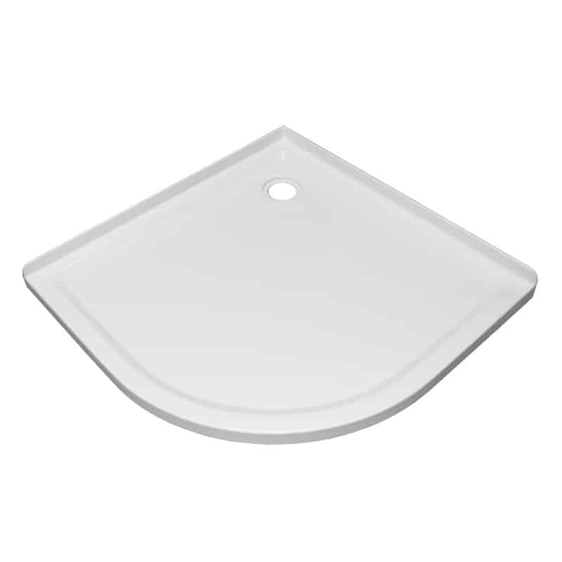 Round Curved Shower trays 900mm and 1000mm