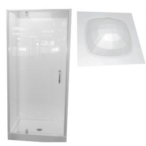 free Steam Stopper with 900x900 alcove shower enclosure