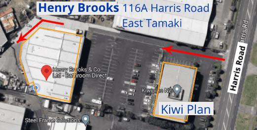 henry brooks Unit 3 116a Harris Road map