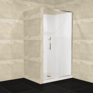 1200 x 900 Everest alcove - 3 walled - Shower Enclosure-