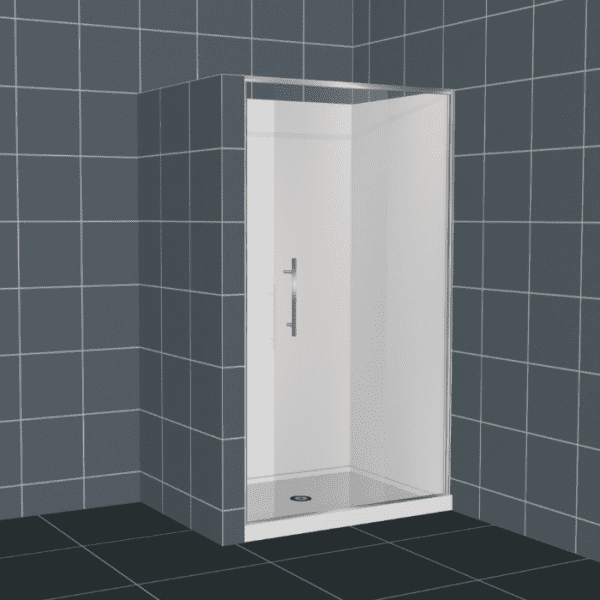 1200 x 900 Everest alcove - 3 walled - Shower Enclosure-4