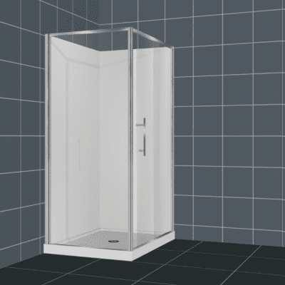 1200 X 900 Everest Corner – 2 Walled. Shower Enclosure 6