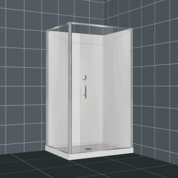 Alcove Shower 1200x900 Framed Sliding Door