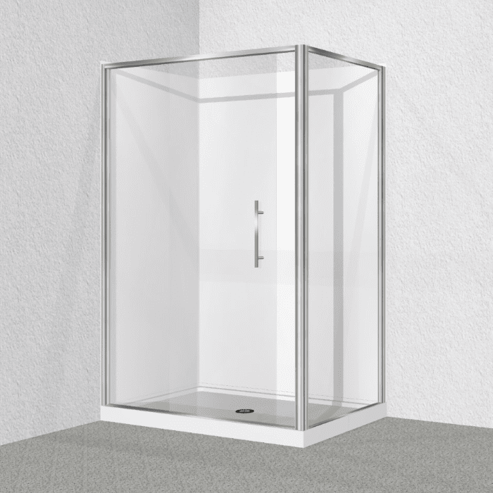 1400 x 900 2 sided Everest Shower Enclosure view a