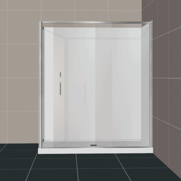 1800 x 900 Everest Corner - 2 walled - Shower Enclosure - 2