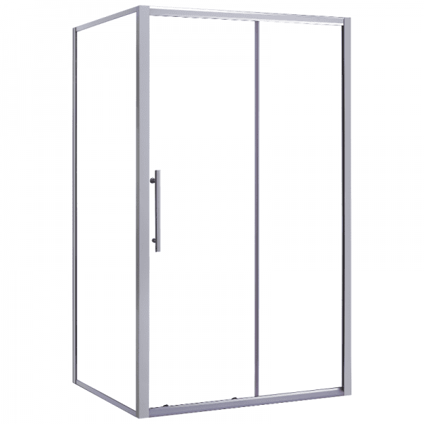 1200 x 900 Everest Shower Door with return