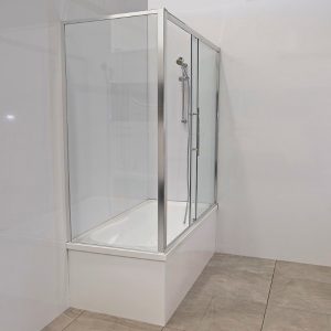 Everest Shower over bath corner install