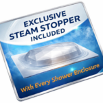 Included Steam Stopper with every Shower Enclosure