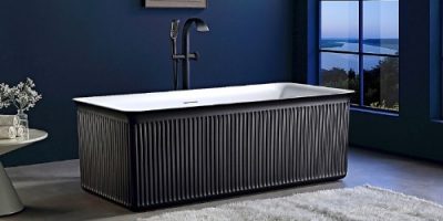 Fluted Freestanding Bath Calypso