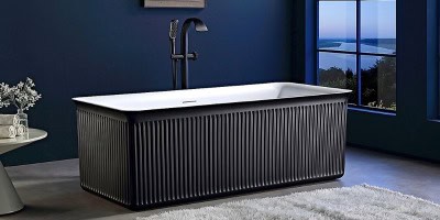 Fluted Freestanding Bath Calypso