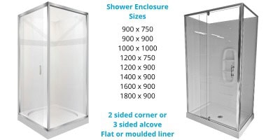 Shower Enclosures by Henry Brooks
