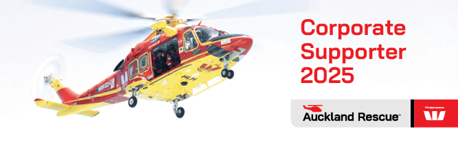 Henry Brooks supports Westpac Rescue Chopper