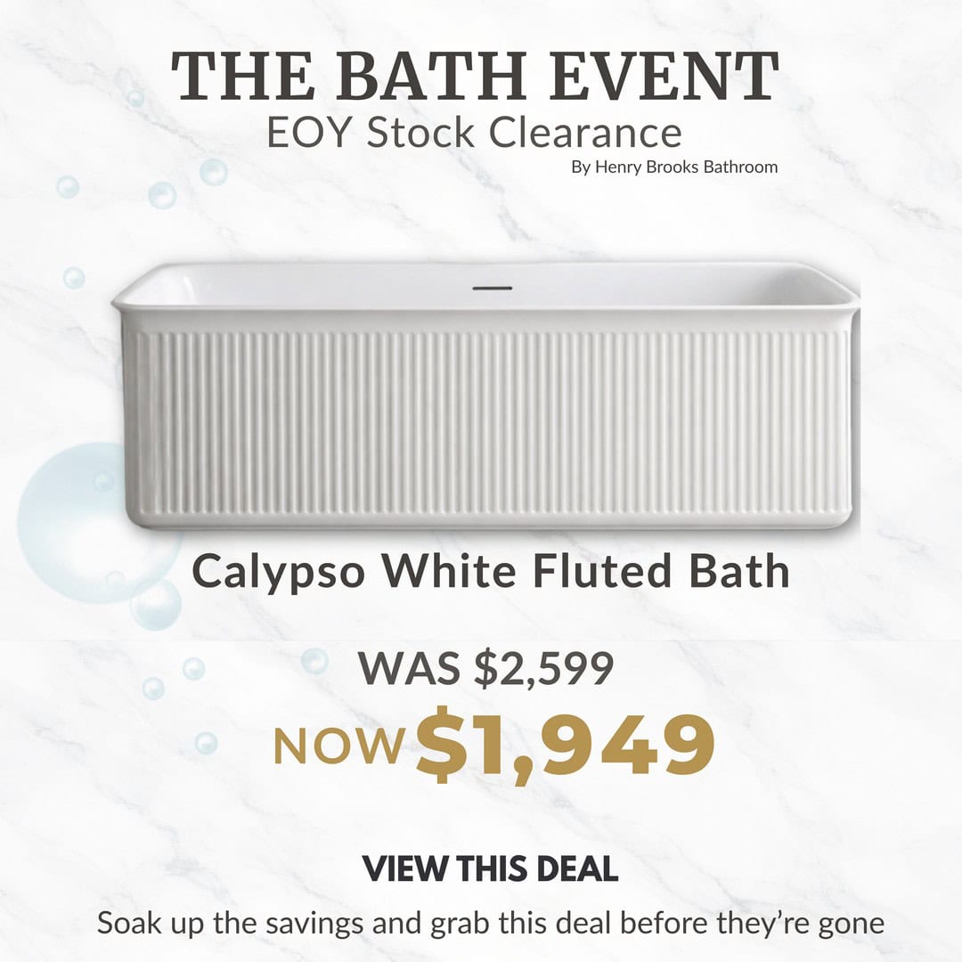 Calypso Bath White on White 