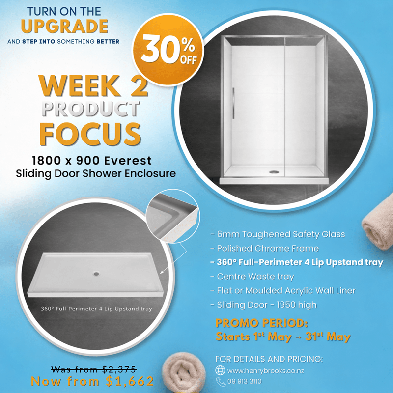 Shower promo Everest Enclosure