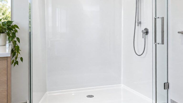Sanitary Grade Acrylic Shower Liners